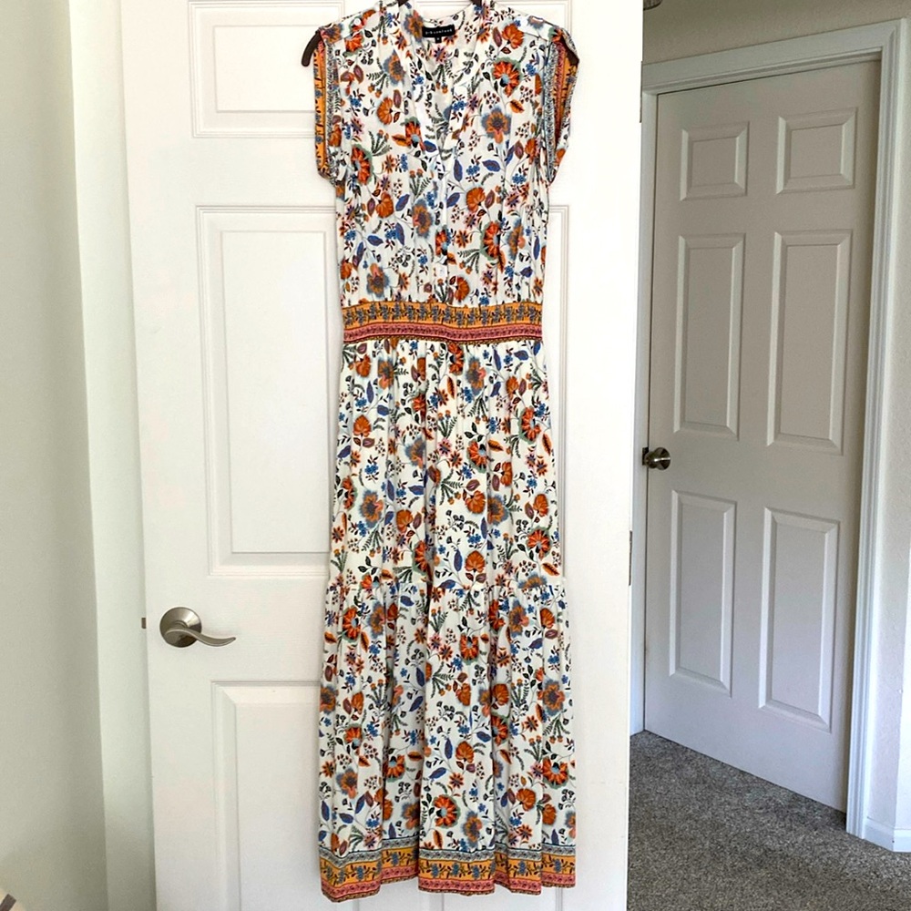 Gibson Look Floral maxi dress